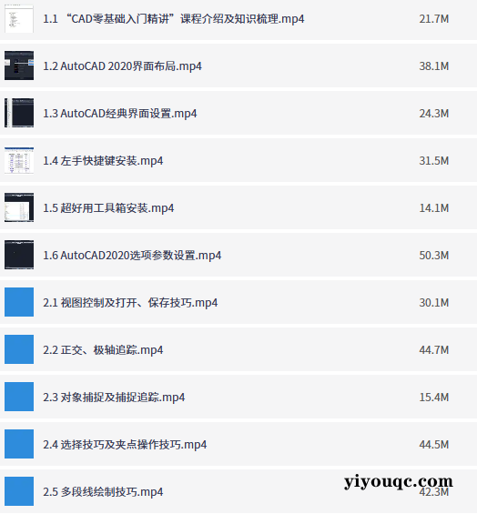 15天CAD速成,零基础变设计高手-向阳资源站