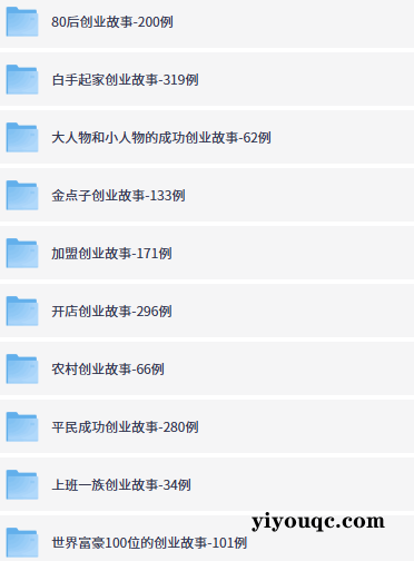 创业案例宝库,1000实战经验一次获取-向阳资源站