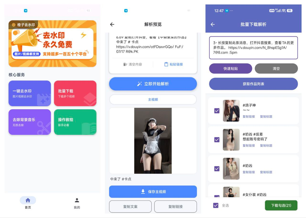 橙子去水印5.9:一键智能清除150+平台水印,视频图片批量处理神器-向阳资源站