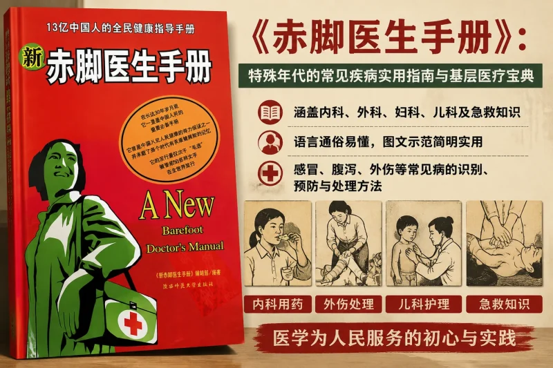 《赤脚医生手册》:特殊年代的常见疾病实用指南与基层医疗宝典-向阳资源站