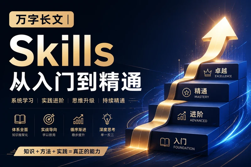 万字长文|Skills 从入门到精通-向阳资源站
